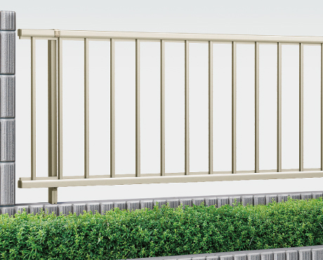 YKK　シンプレオフェンスT2型　プラチナステン